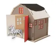 Breyer Horse & Barn Build & Paint Playset #4245 Stablemates 1:32 Scale