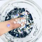 4mm Rabbit Sequins Ultrathin PET Sequin Craft Confetti Glitter Nail Art Decor 8g