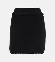[Lisa Yang] Lisa Yang Lovi cashmere miniskirt M-L black