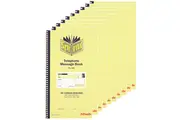 10 Pack Spirax 550 Telephone Message Book Carbonless 160 Page 279x144mm