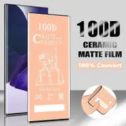 [2-Pack] For Samsung Galaxy S24 Ultra 5g Matte Ceramic flexible TPU Screen Protector-For S24 Ultra 6.8"