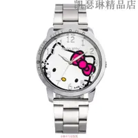 在飛比找蝦皮購物優惠-優選Hello Kitty 凱蒂貓KT貓女生腕錶 不銹鋼腕錶