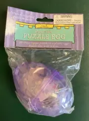 Gibson Greeting Cards Vintage Easter Puzzle Egg New & Sealed
