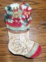 SERVING TRAY BY FRITZ & FLOYD - "BEAUTIFUL HOLIDAY"