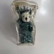 N.Y. Teddy Vtg Statue of Liberty Bear