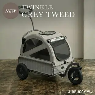 AIRBUGGY 2023~24 秋冬限定推車 GREY TWEED 英倫紳士限定推車 TWINKLE (預購)