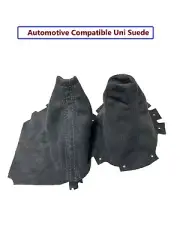 2009 2010 2011 2012 2013 Subaru Forester Black Suede Shift E-brake Boot
