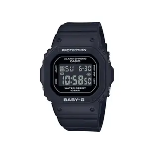 CASIO卡西歐 BABY-G 輕巧纖薄 百搭黑 經典系列 BGD-565-1_37.9mm