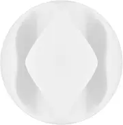 Goobay Cable Management Mini 2 Slots, White