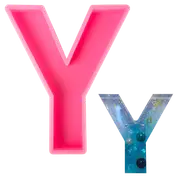 Urban Crafter - Large Alphabet Silicone Mould - Y -Height:15.2cm