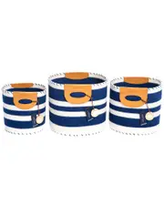 Baum Set of 3 Coiled Cotton Rope Baskets