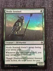 1x Nettle Sentinel - Foil 182/249 Near Mint Masters 25