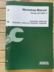 volvo penta service manual Tad940-Tad943 EMS2 # 7745032