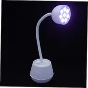 Ipetboom Led Nail Art Lamp Flexible High-Power Uv Light for Quick Dry Safe for Eyes Skin