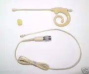 Pro Ear Hook Headset Microphone Mic For Audio Technica Wireless Hirose 4-pin