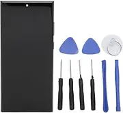 LCD Original for Galaxy S23 Ultra, TFT LCD Display Touchscreen Digitizer Assembly S23ultra, LCD Display Touch Digitizer Assembly with Frame Tools