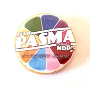 PRIDE Chandra Pasma ONTARIO NDP pin button Canada election politics LGBTQ Gay