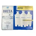BRITA Water Filter Pitcher Advanced Replacement Filters 3 Count Pack NEW