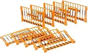 Abaodam Enhance Boys and Girls Traffic Awareness 10pcs Miniature Street Barricade Props Toy Traffic Signs