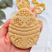 Easter Egg Flowers Cookie Cutter Decoration Sweet Holiday Base Cookie Cutter