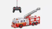 RC Fire Truck - Big Remote Control Toy Fire Truck - 14" Rescue Fire Engine