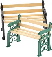 Dollhouse Toys Mini Bench Miniature Bench for Crafts Garden Miniatures