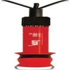 GT3090 GT 3090 Extendable Handle 3-Tine Hoe, Red