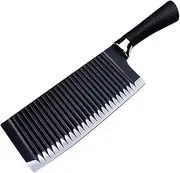 LeoLeoyy Versatile Kitchen Slicer: Wavy Potato Cutters Salad Carrot Tool Cheese Wave Slicer Long-Lasting Design