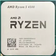 Tray Processor CPU AMD R5 4500 no Fan AM4 Unlocked 4.1GHZ 65W 6 Cores 12 Threads