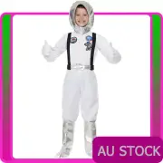 Kids Out Of Space Astronaut Costume Spaceman Nasa Spacesuit Uniform Boys Girls