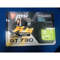 在飛比找蝦皮購物優惠-Msi 微星 NVIDIA GeForce GT 730 閃