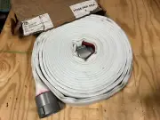 New Bulldog Ultima Fire Hose Assembly White 2.5" x 50ft ALBAT ULC 013326AL-BAT