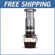 Black Micro-Filtration Coffee Press - Brew Espresso, French, Full-Bodied Coffee