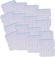 GANAZONO 16Pcs Self Adhesive Book Covers Transparent Frosted Wrinkle Film for School Home Office Use Easy to Install Protection for Textbooks and Notebooks