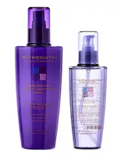BIOKERATIN Unisex 8.45oz & 5.1oz BK Luxury Bond Building Leave-In Conditioner & Serum