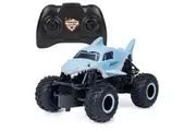 Monster Jam, Official Megalodon Remote Control Monster Truck for Boys and Girls, 1:24 Scale, 2.4 GHz, Kids Toys for Ages 4-6+
