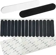 monochef 30pcs Hat Size Tape Hat Size Reducer Inserts Liner Foam Reducing Sizing Tape Sizer Self Adhesive for Hats Caps Make Smaller Sweatband Black White, Black & White