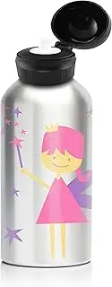 My Family Stainless Steel Kids Drink Bottle - BPA Free, Non-Toxic, Eco-Friendly, Reusable Water Bottle for Toddlers & Preschoolers (400ml) - Fairy