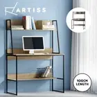 Artiss Computer Desk Home Office Study Gaming Desks Laptop Table Bookshelf 100CM