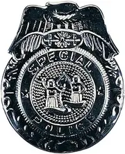 Rubies Special Police Badge