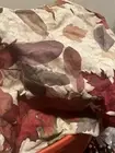 Pottery Barn Windswept leaves Thanksgiving Fall pillow cover 24" New w tags