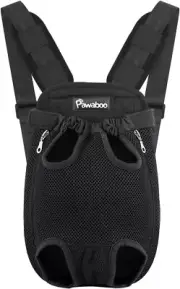 Pet Carrier for Dog Cat Backpack Adjustable Front-Facing Lightweight by Pawaboo