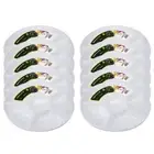 10x Lemon & Lime 32.5cm 5 Section Reusable Serving Dip/Nut Platter/Plate/Tray