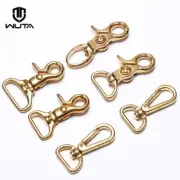 WUTA 2Pcs Solid Brass Hook buckle Premium Shoulder strap Swivel Snap Fastener