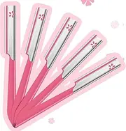 Dermaplaning Tool Eyebrow Shaver, Easy to Use Womens Facial Razor Hair Removal, Practical Hair Remover Blade for Eyebrows and Peach Fuzz – Facial Shaver for Women, Gentle Skin Exfoliation Blade