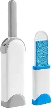 2-Pack Lint Remover Brushes, Double-Sided, Self-Cleaning, Furniture