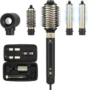 Hair Dryer Brush & 5 in 1 Air Styler, High-Speed Negative Ionic Hair Dryer Fast