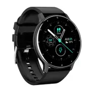 ZL02 Smart Watch Men Women Bluetooth Waterproof Heart Rate Tracker Smart Watch Wristband for iPhone Android - Pink - Black