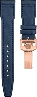 [KAVJU] 20mm 21mm 22mm Nylon Canvas Leather Watchband For IWC Strap SPITFIRE MARK 18 Portugieser Portofino Pilot IW3777 Wristband