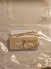 Authentic Patek Philippe Watch hang tag